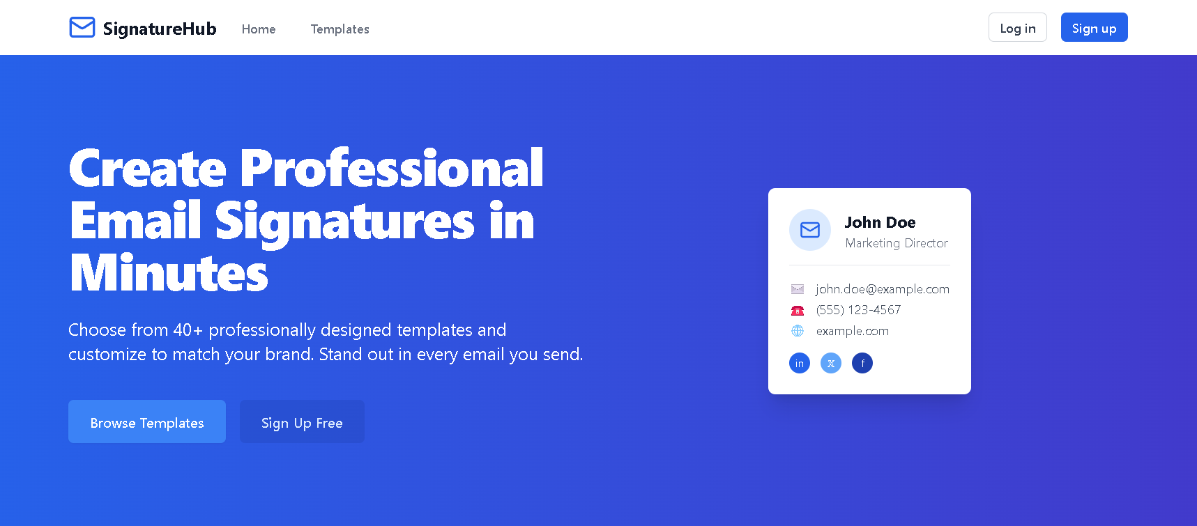 Email Signature Generator
